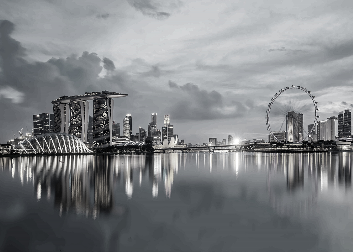 0972 Singapore Skyline